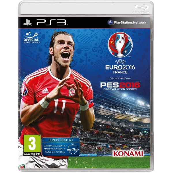 UEFA Euro 2016 Pro Evolution Soccer PS3 Game